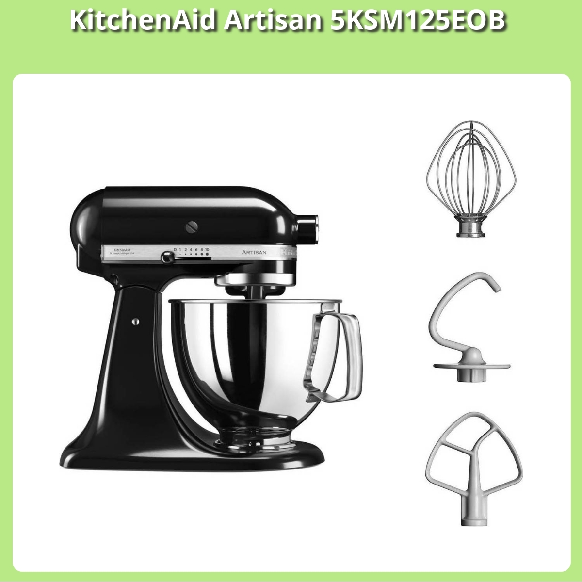 Anmeldelse af KitchenAid Artisan 5KSM125EOB