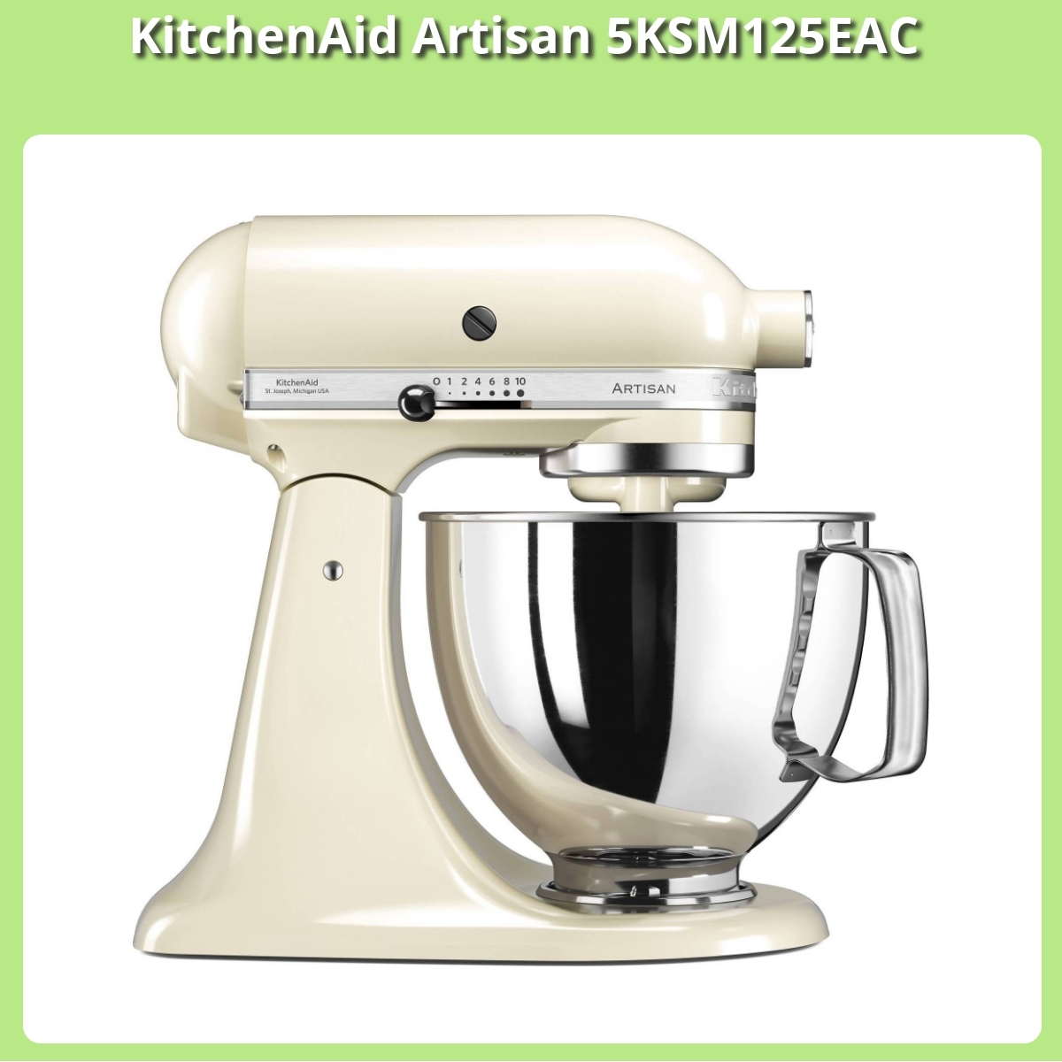 Anmeldelse af KitchenAid Artisan 5KSM125EAC