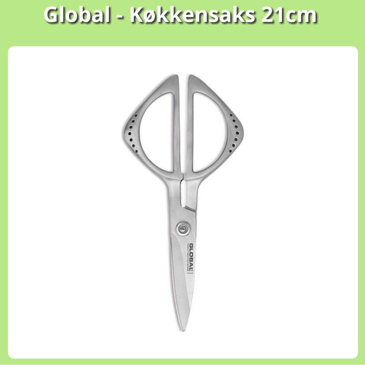 Anmeldelse af Global - Køkkensaks 21cm