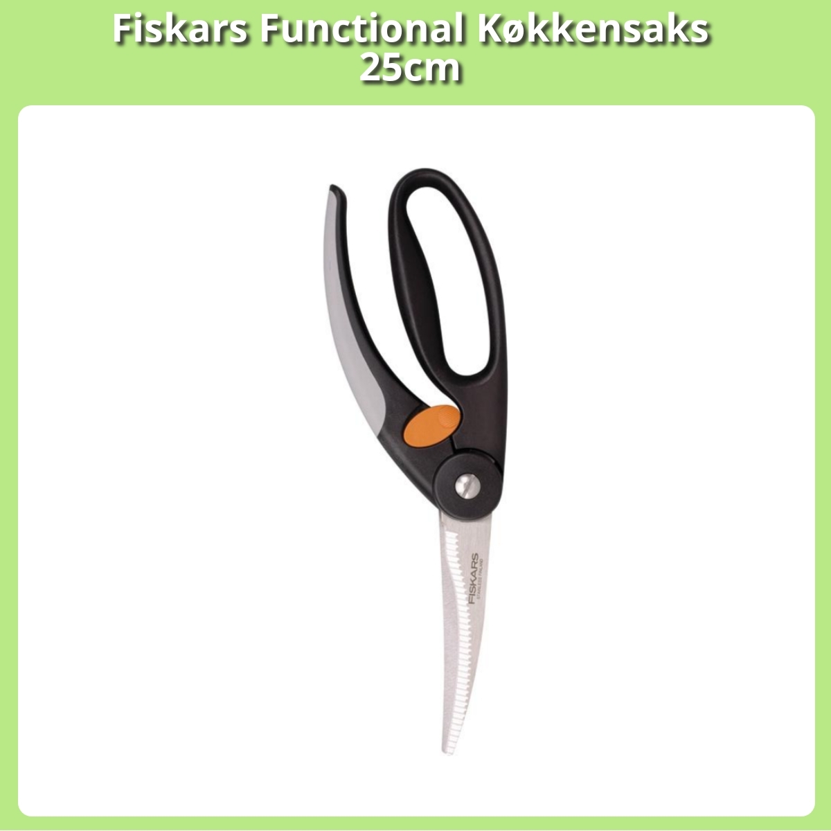 Anmeldelse af Fiskars Functional Køkkensaks 25cm