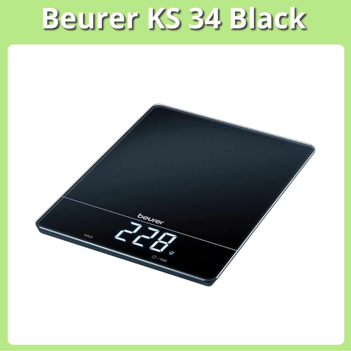Anmeldelse af Beurer KS 34 Black