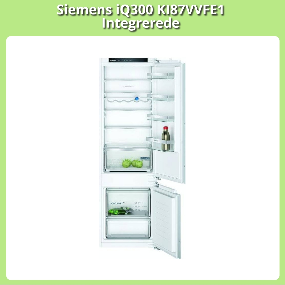 Anmeldelse af Siemens iQ300 KI87VVFE1 Integrerede