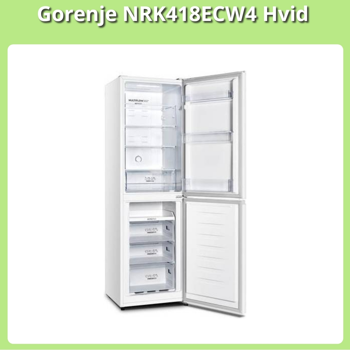 Anmeldelse af Gorenje NRK418ECW4 Hvid