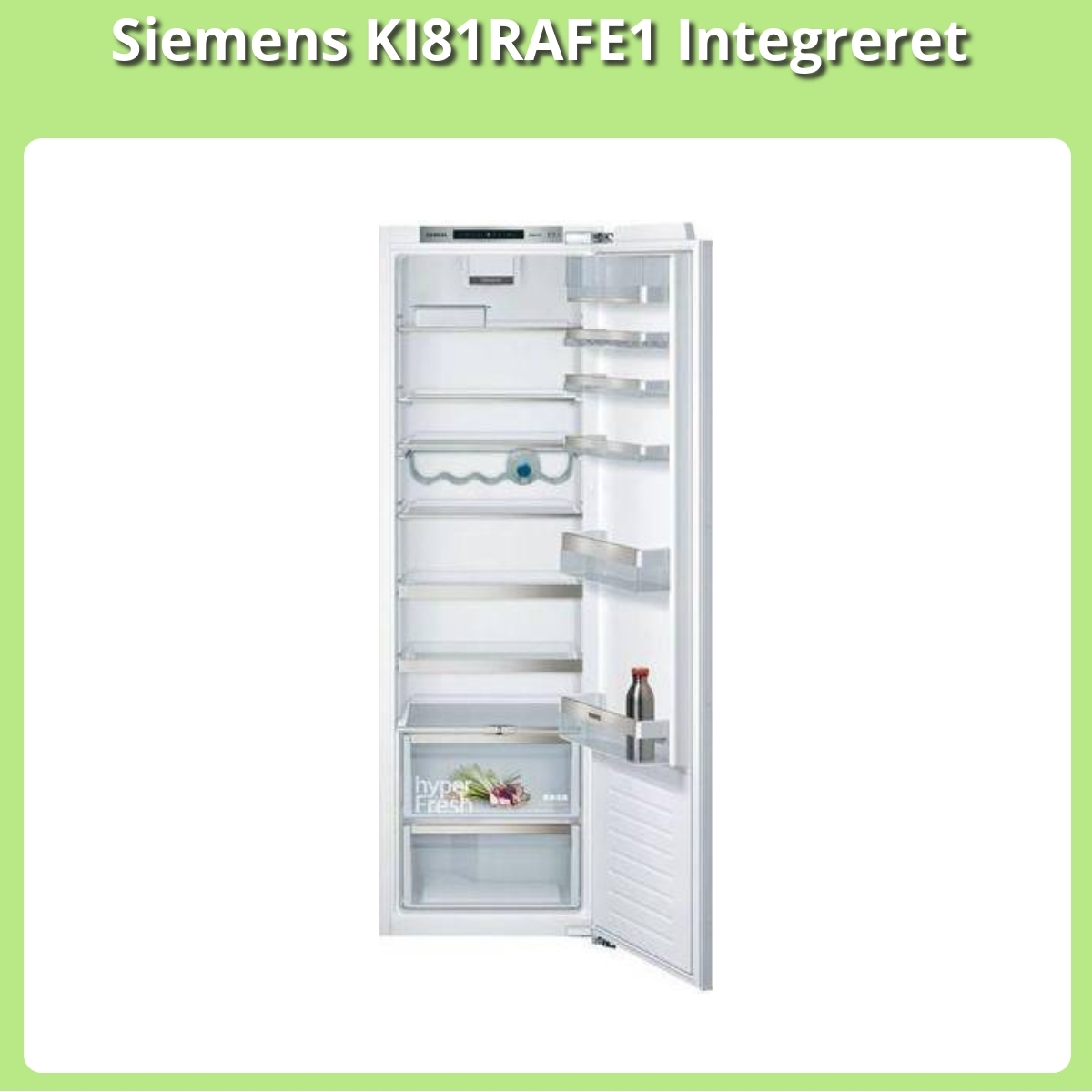 Anmeldelse af Siemens KI81RAFE1 Integreret