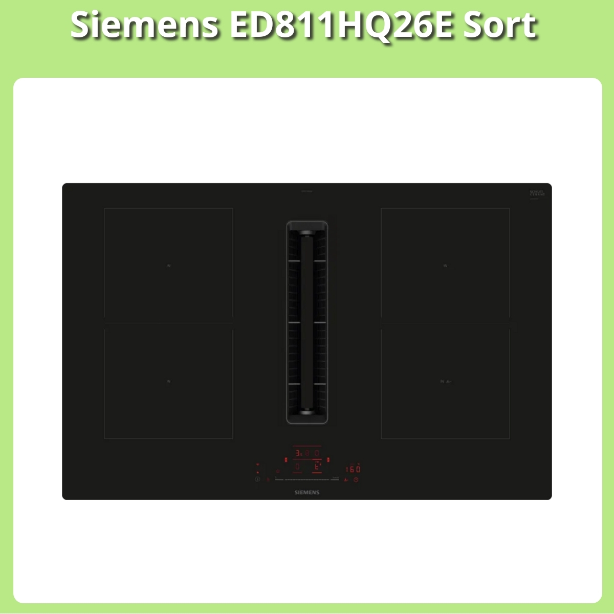 Anmeldelse af Siemens ED811HQ26E Sort
