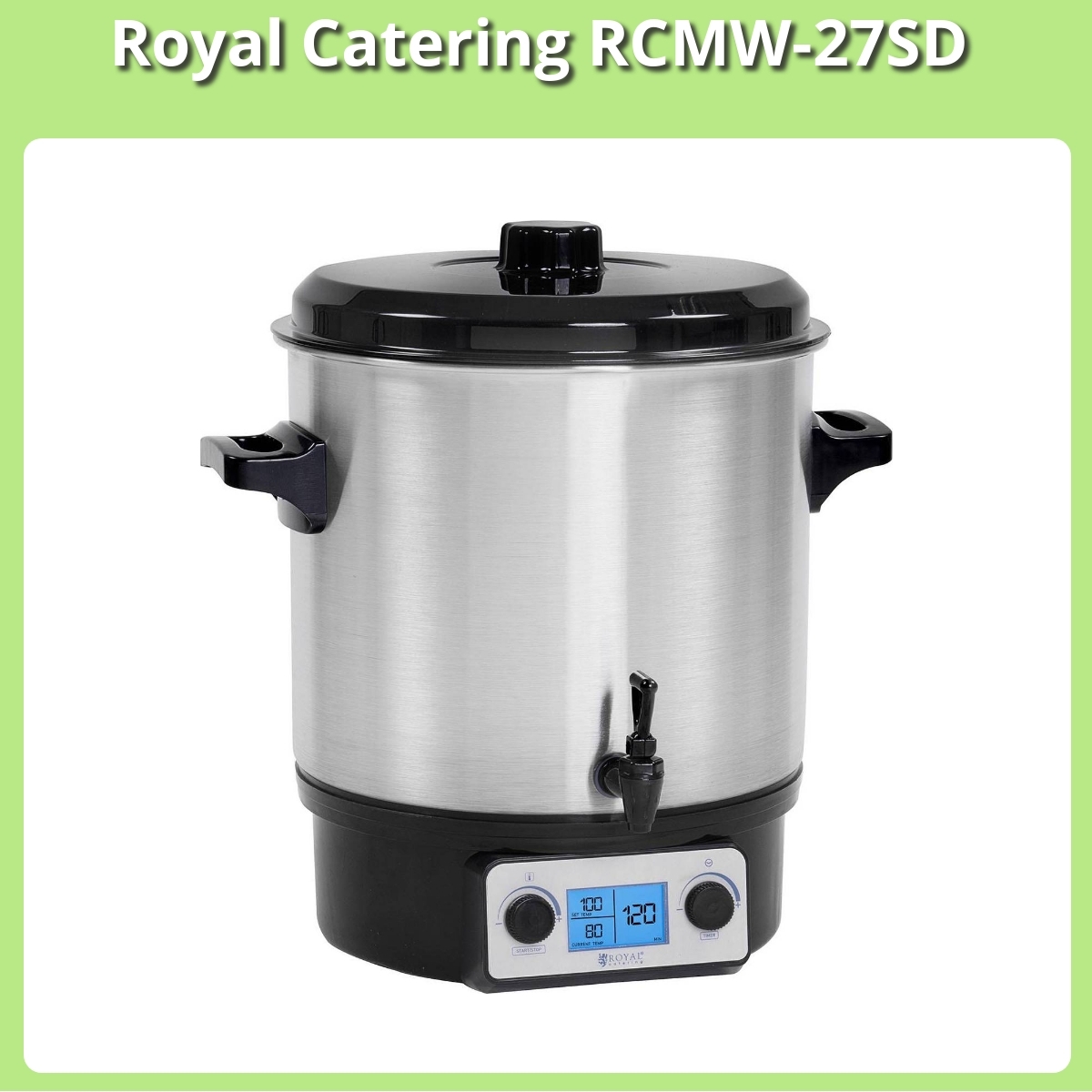 Anmeldelse af Royal Catering RCMW-27SD