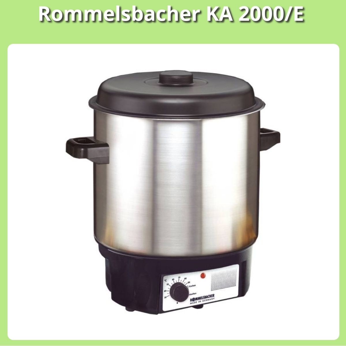 Anmeldelse af Rommelsbacher KA 2000/E