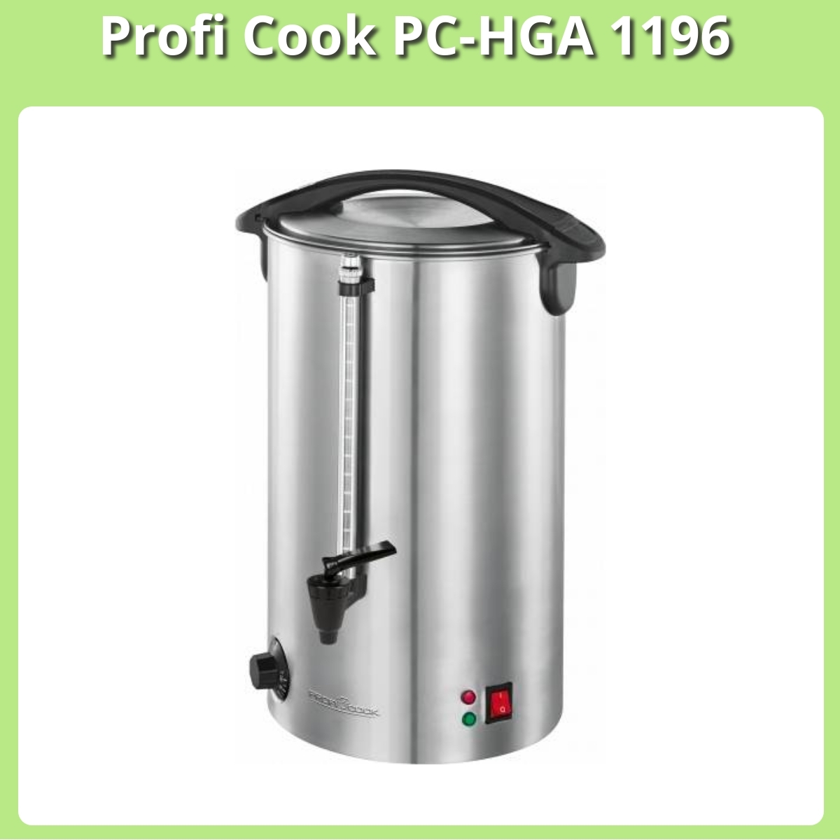 Anmeldelse af Profi Cook PC-HGA 1196