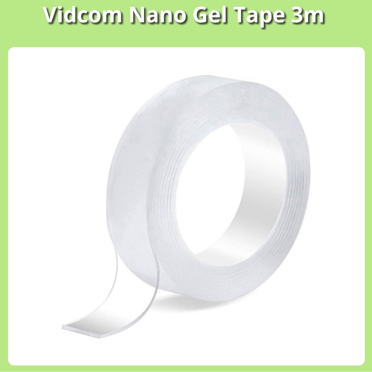 Anmeldelse af Vidcom Nano Gel Tape 3m