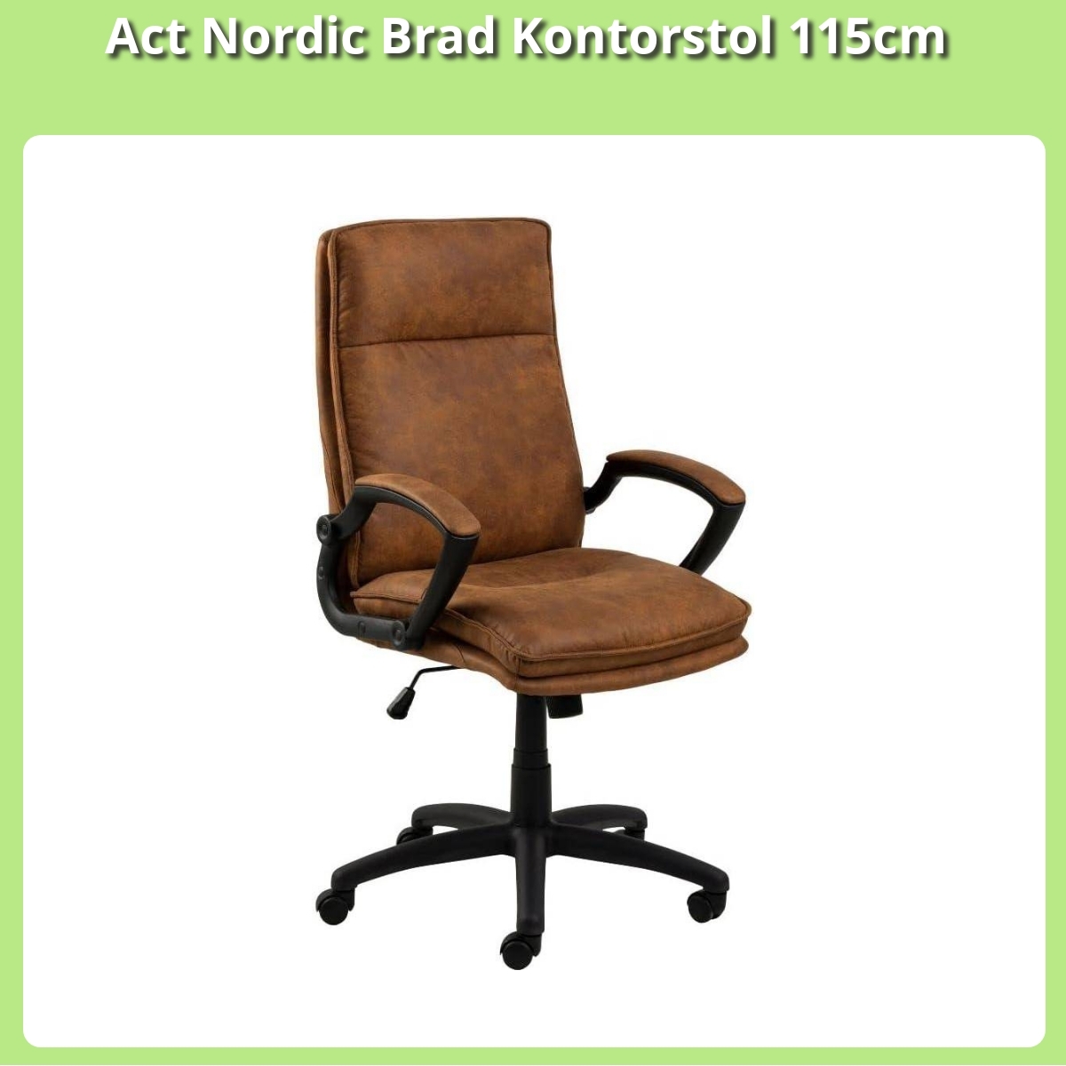 Anmeldelse af Act Nordic Brad Kontorstol 115cm