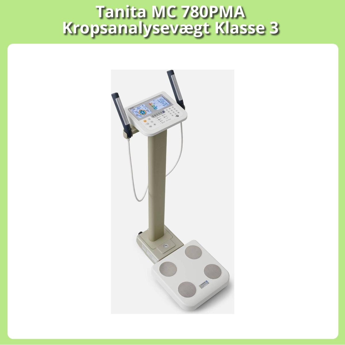 Anmeldelse af Tanita MC 780PMA Kropsanalysevægt Klasse 3