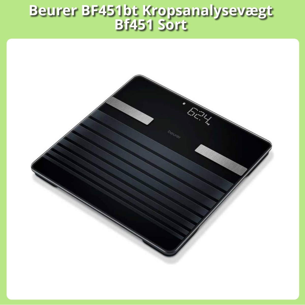 Anmeldelse af Beurer BF451bt Kropsanalysevægt Bf451 Sort