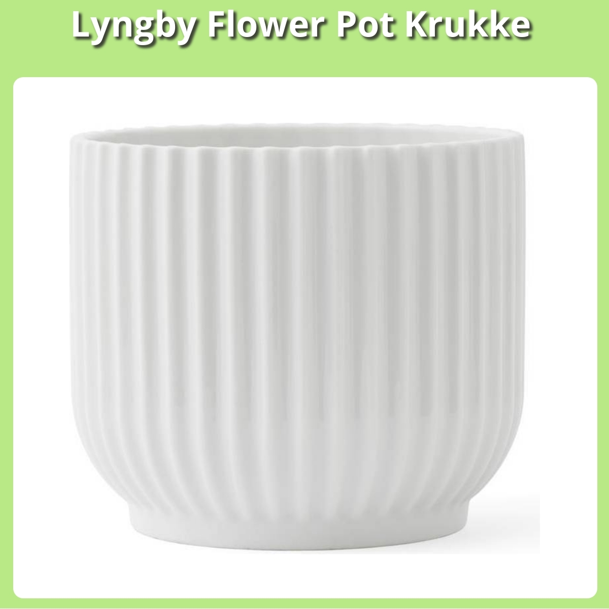 Anmeldelse af Lyngby Flower Pot Krukke