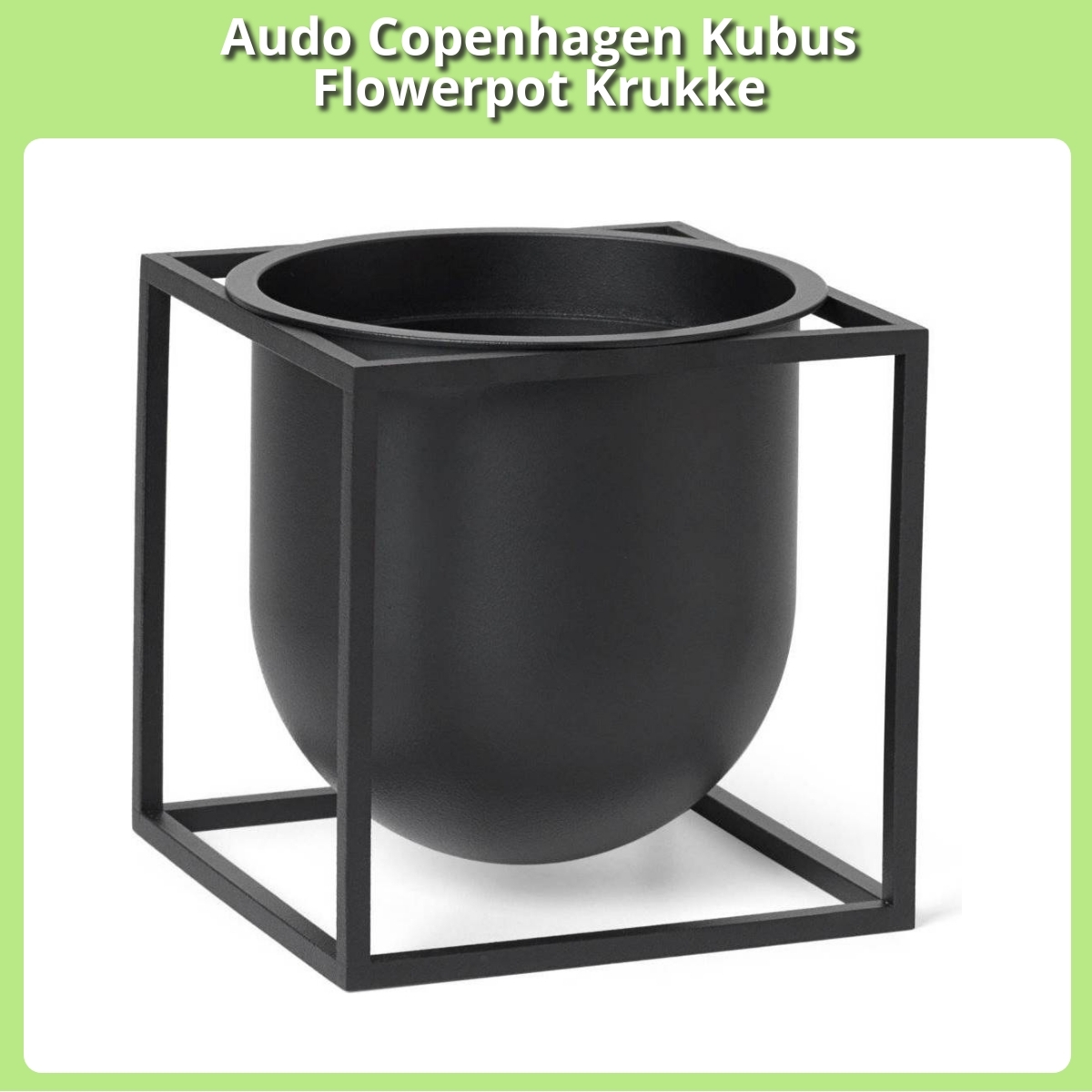 Anmeldelse af Audo Copenhagen Kubus Flowerpot Krukke