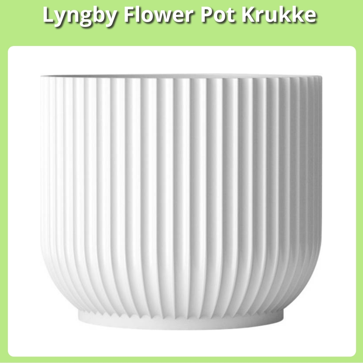 Anmeldelse af Lyngby Flower Pot Krukke