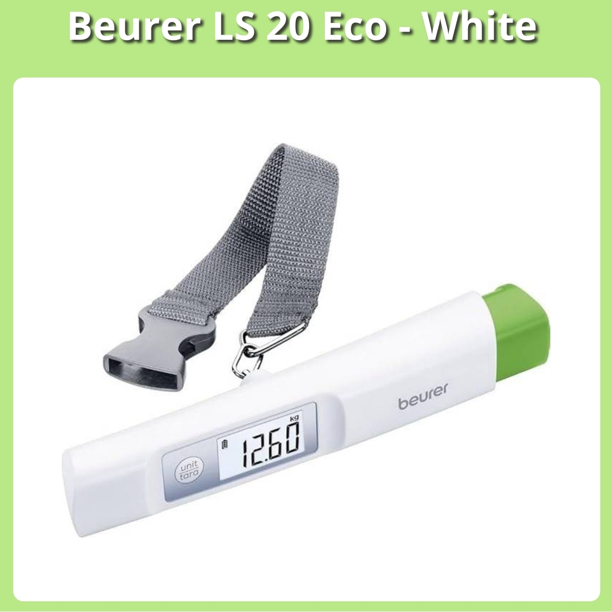 Anmeldelse af Beurer LS 20 Eco - White