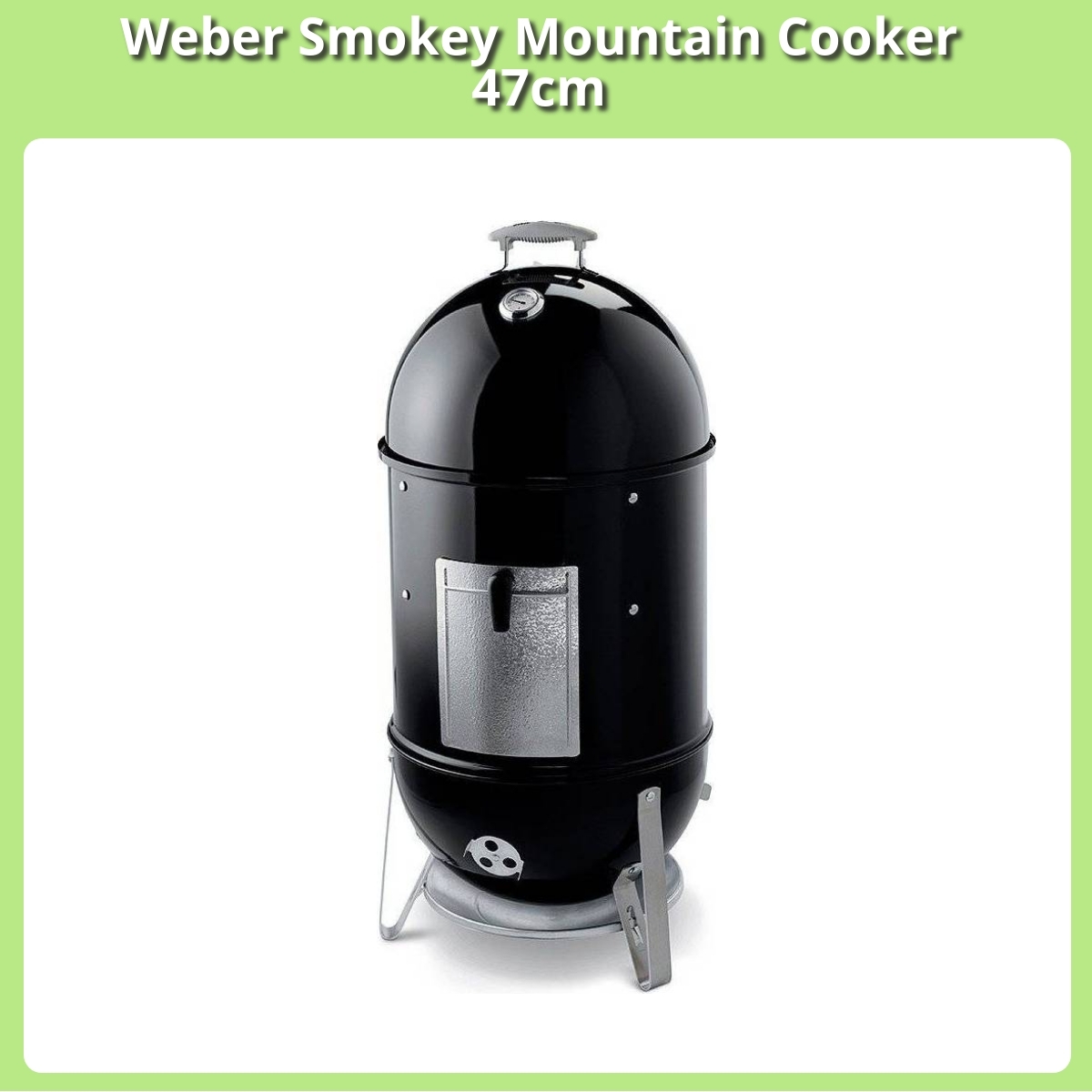 Anmeldelse af Weber Smokey Mountain Cooker 47cm