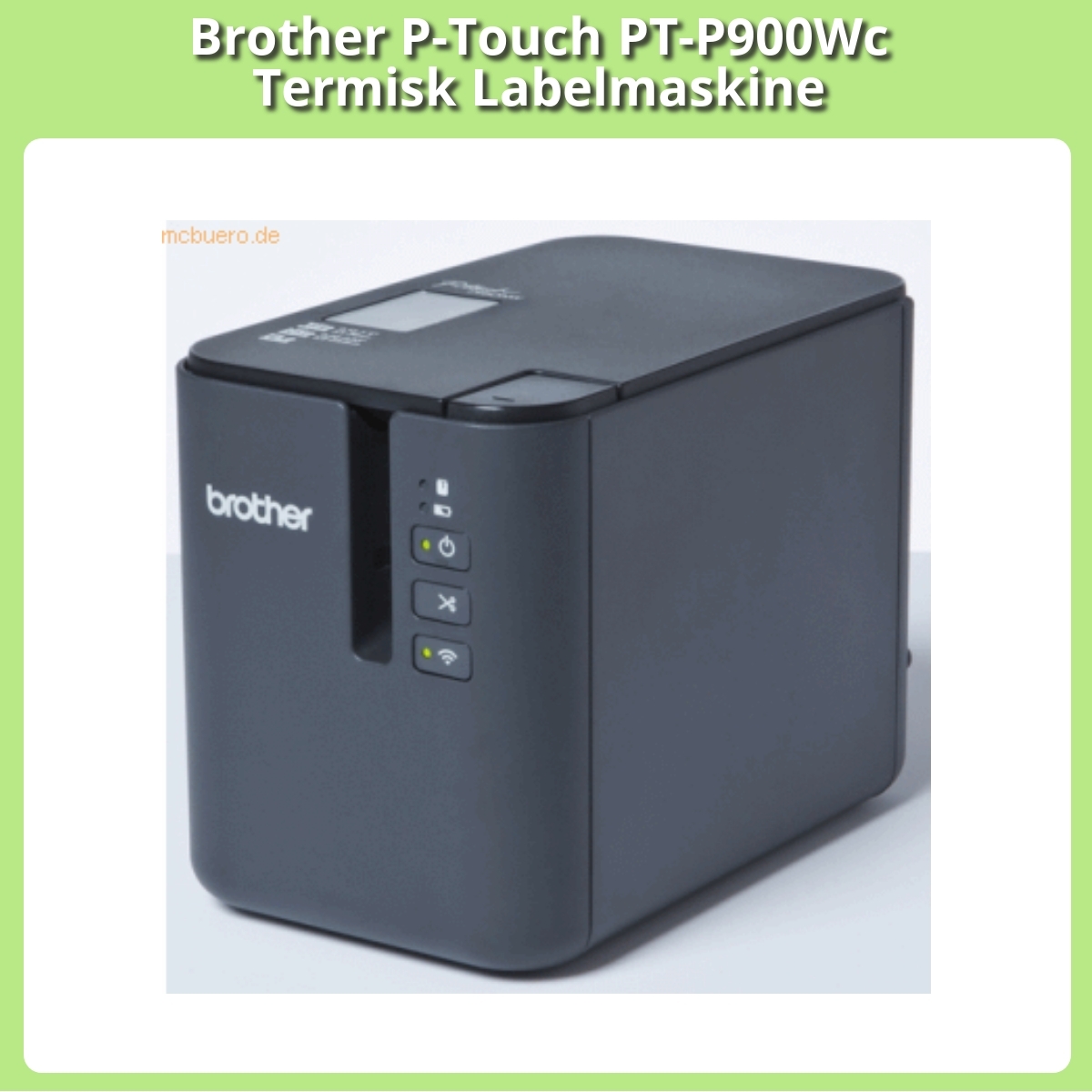 Anmeldelse af Brother P-Touch PT-P900Wc Termisk Labelmaskine