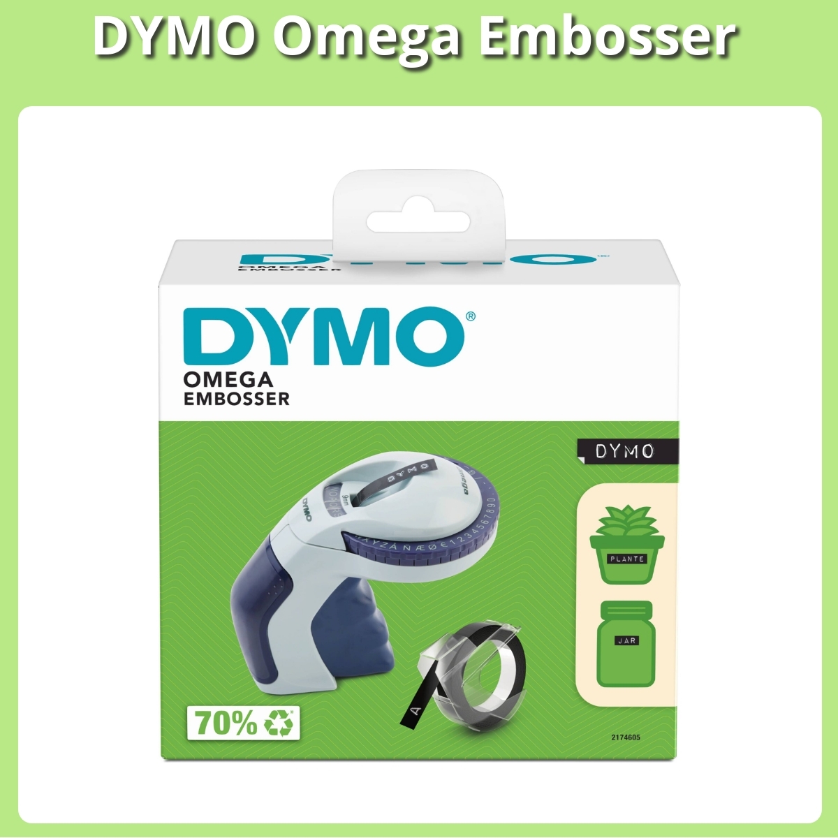 Anmeldelse af DYMO Omega Embosser