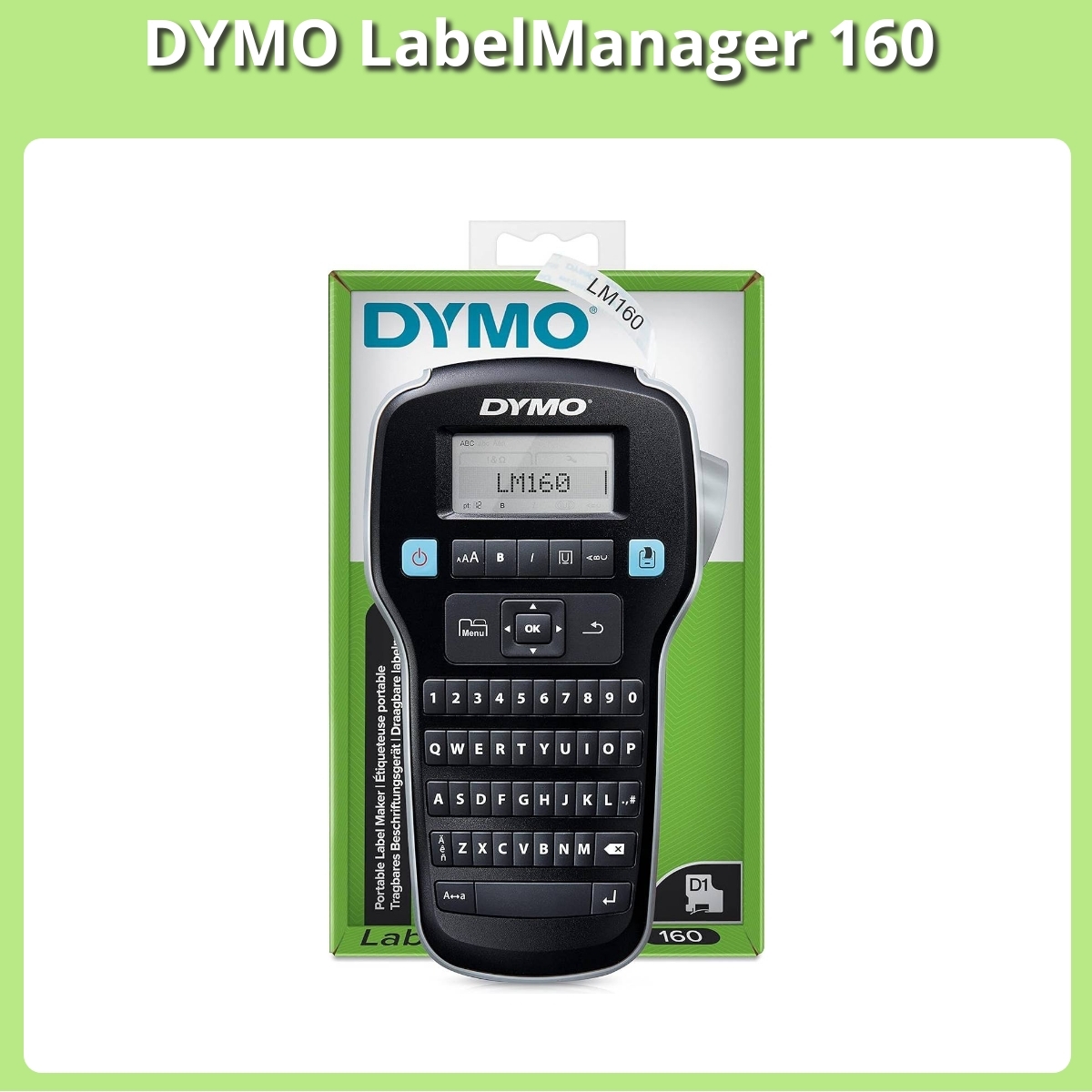 Anmeldelse af DYMO LabelManager 160