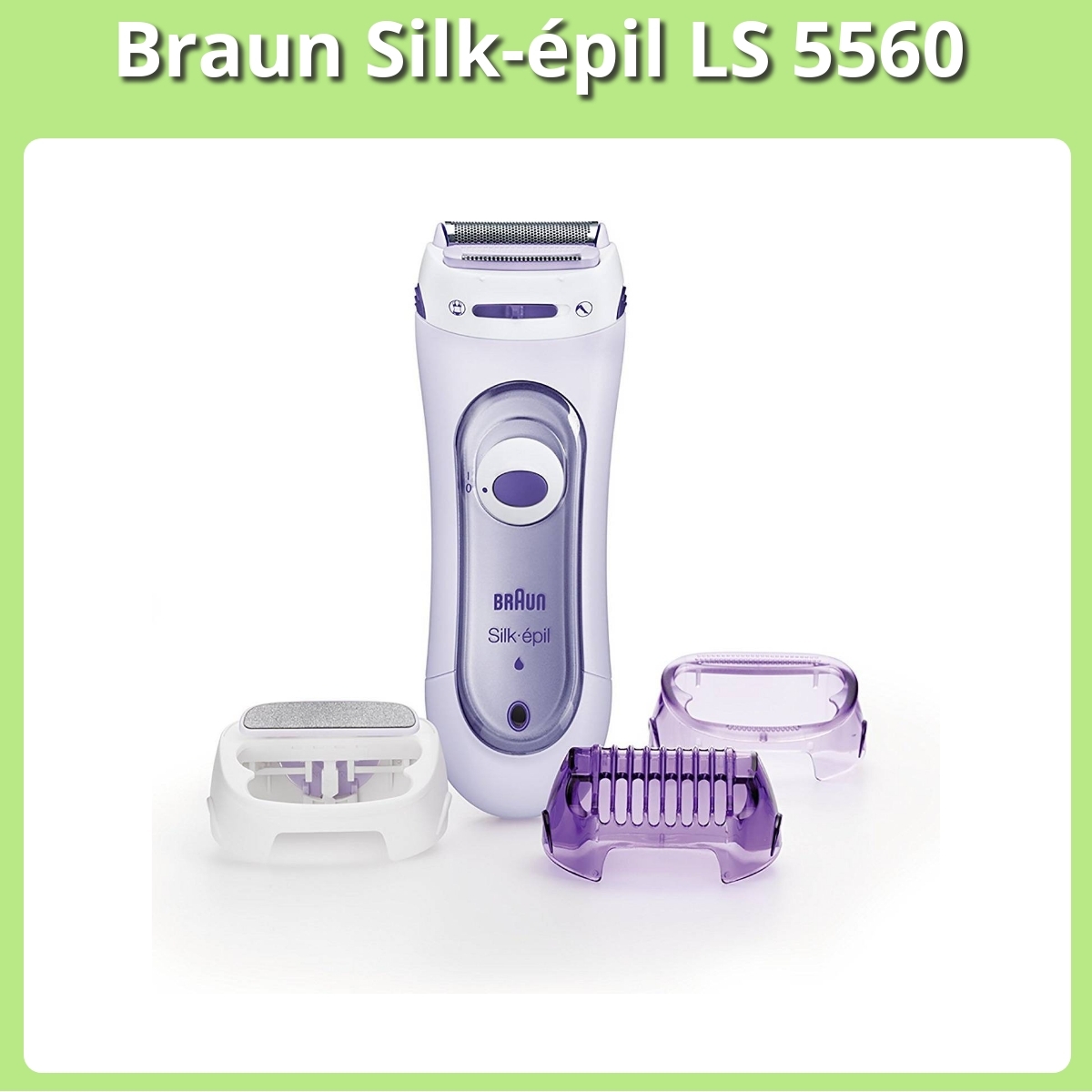 Anmeldelse af Braun Silk-épil LS 5560