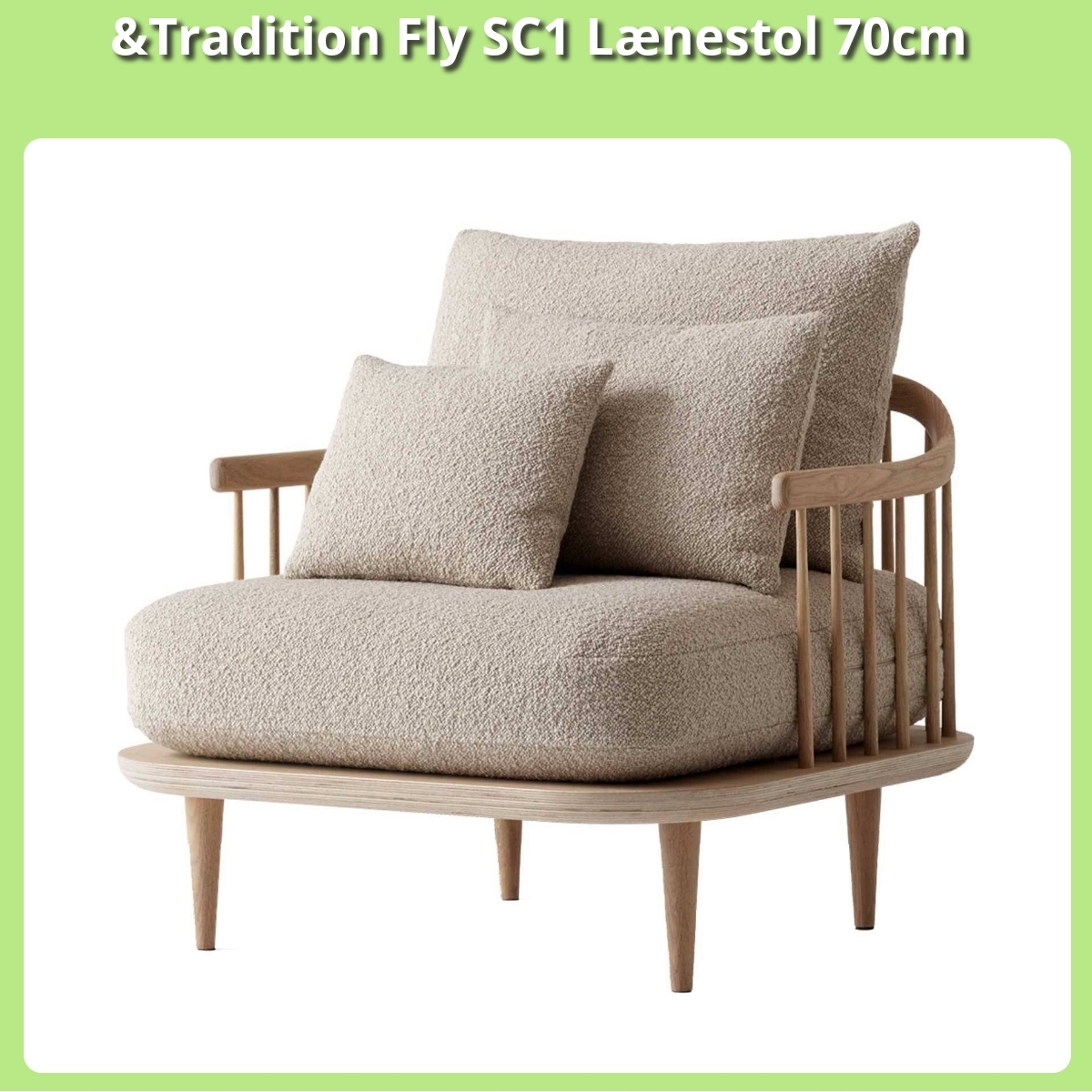 Anmeldelse af &Tradition Fly SC1 Lænestol 70cm