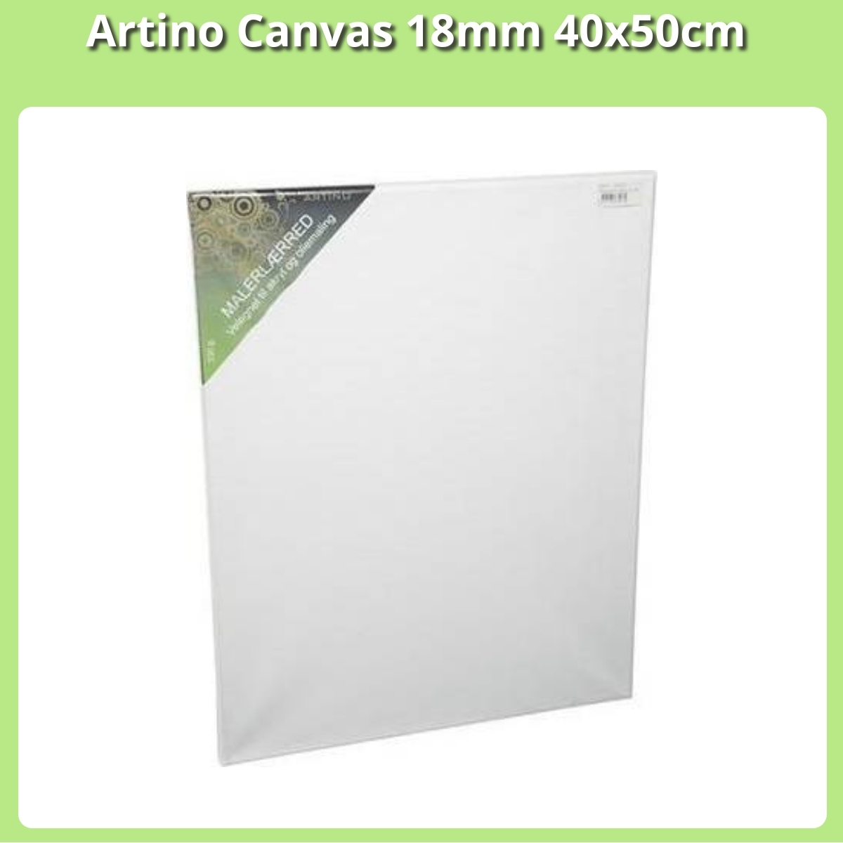 Anmeldelse af Artino Canvas 18mm 40x50cm