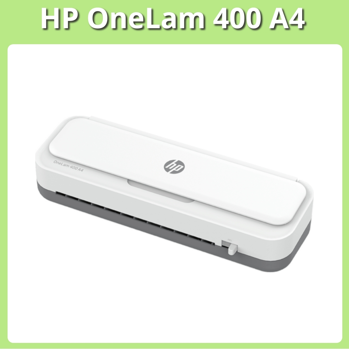 Anmeldelse af HP OneLam 400 A4