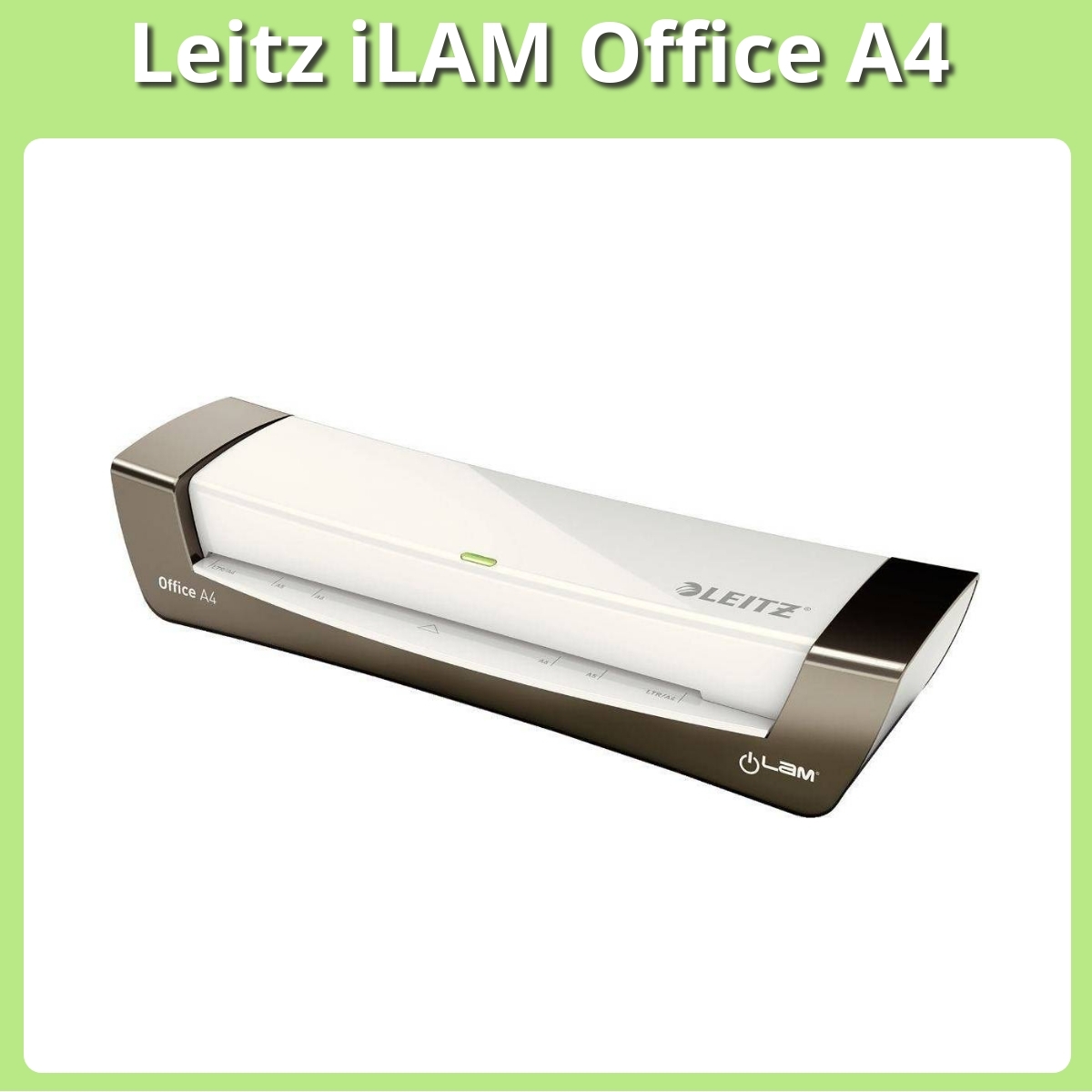 Anmeldelse af Leitz iLAM Office A4