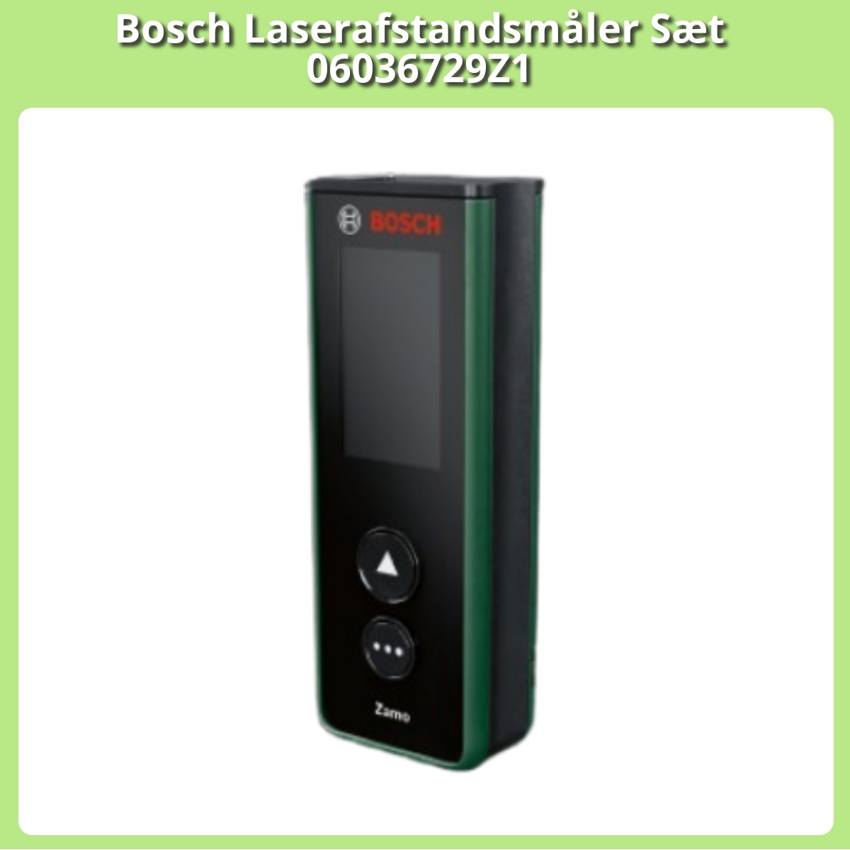 Anmeldelse af Bosch Laserafstandsmåler Sæt 06036729Z1