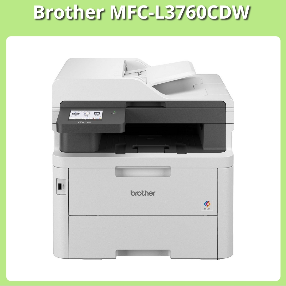 Anmeldelse af Brother MFC-L3760CDW