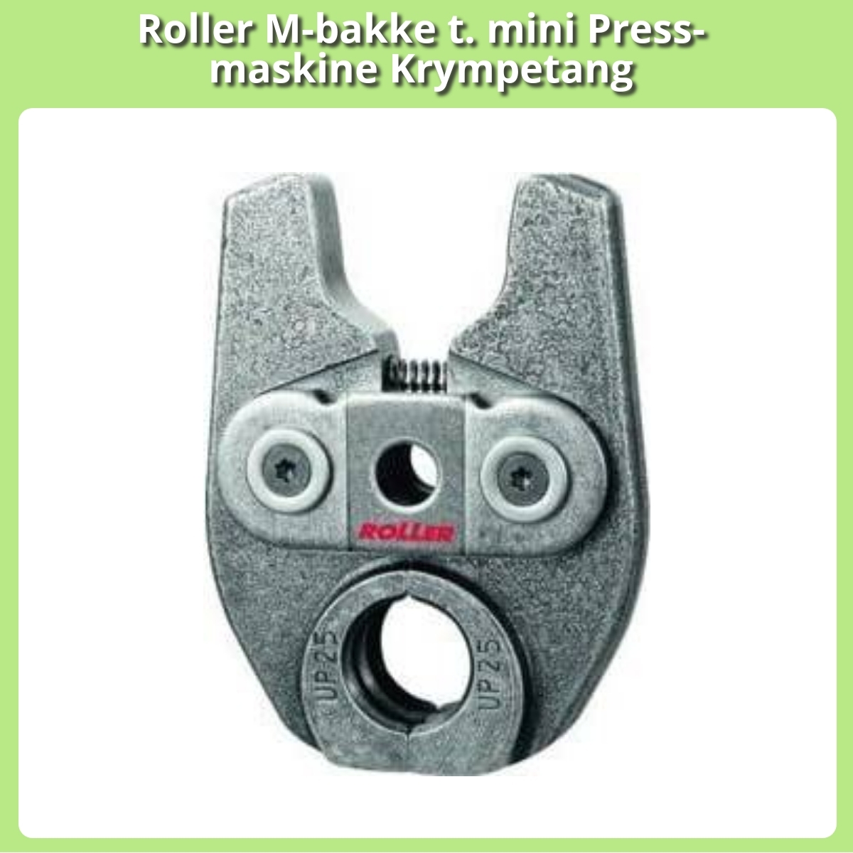 Anmeldelse af Roller M-bakke t. mini Press-maskine Krympetang