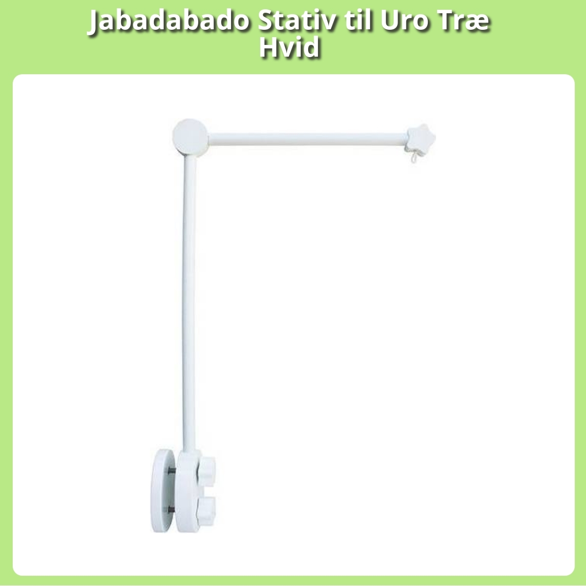 Anmeldelse af Jabadabado Stativ til Uro Træ Hvid