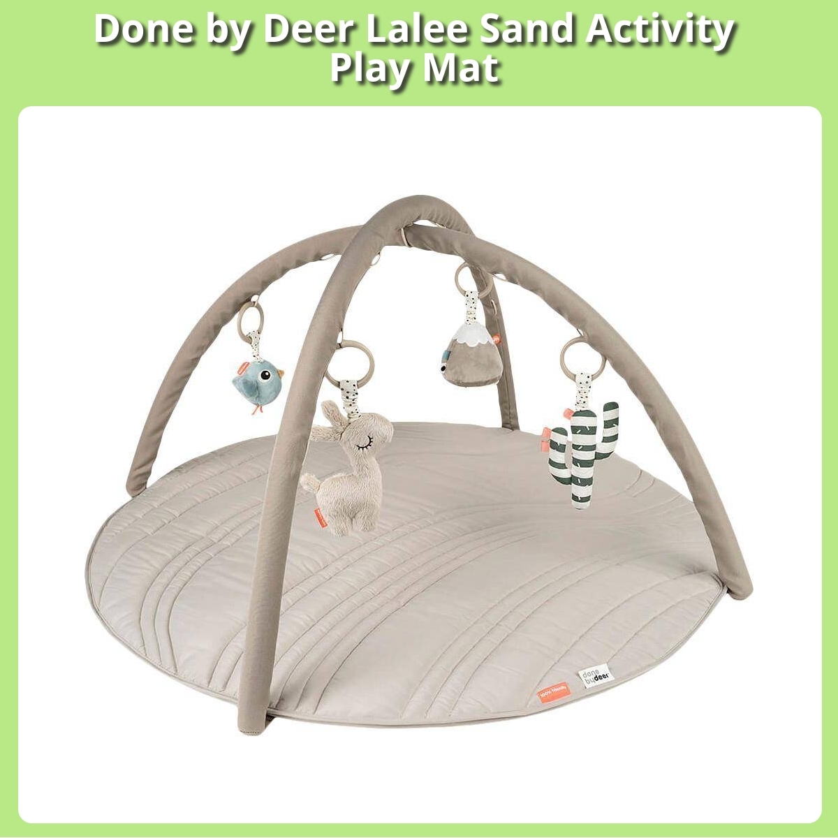 Anmeldelse af Done by Deer Lalee Sand Activity Play Mat