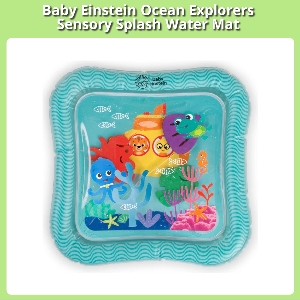 Anmeldelse af Baby Einstein Ocean Explorers Sensory Splash Water Mat