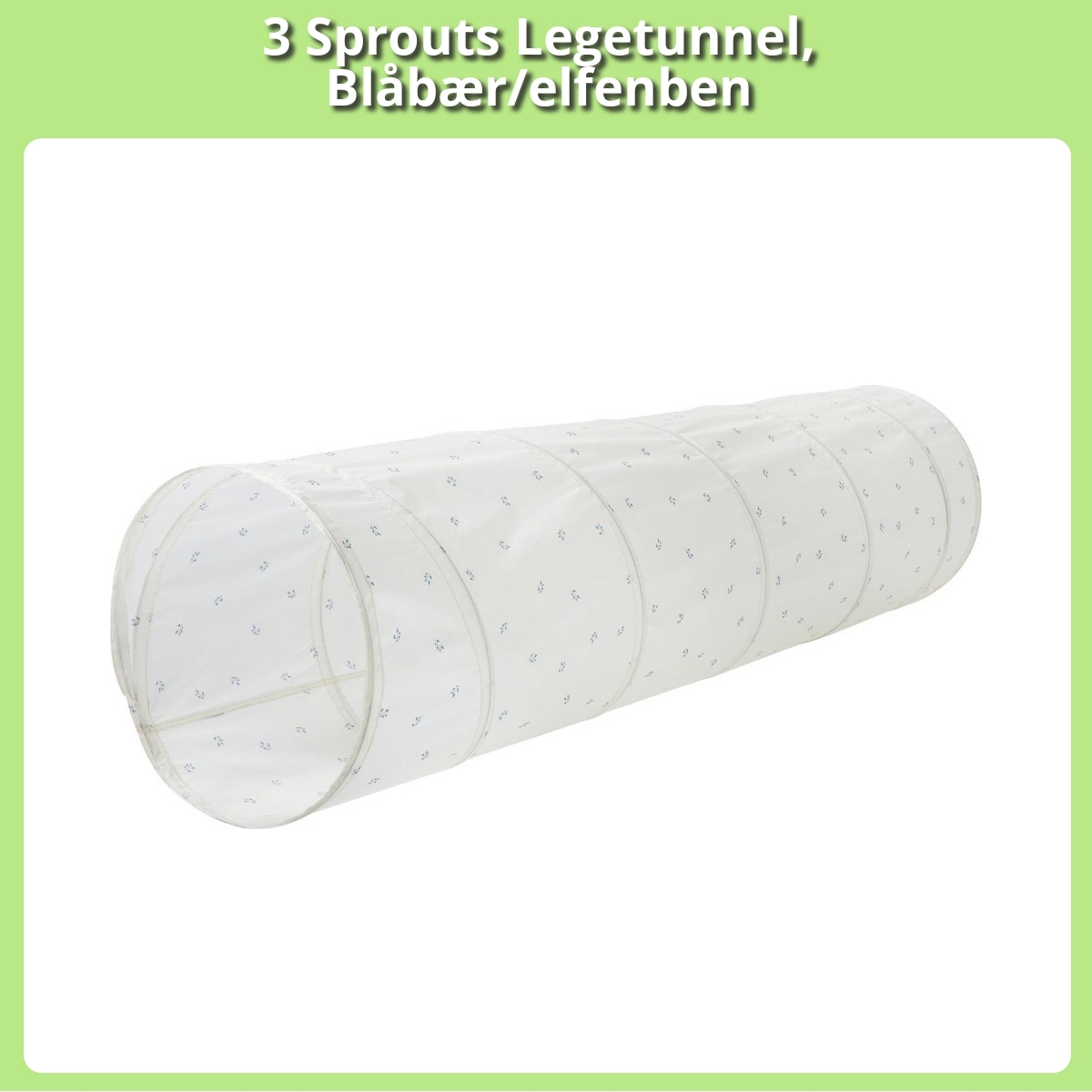 Anmeldelse af 3 Sprouts Legetunnel, Blåbær/elfenben