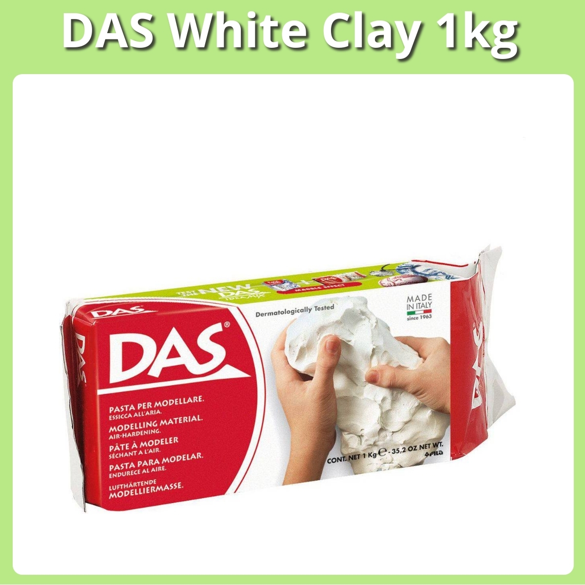 Anmeldelse af DAS White Clay 1kg