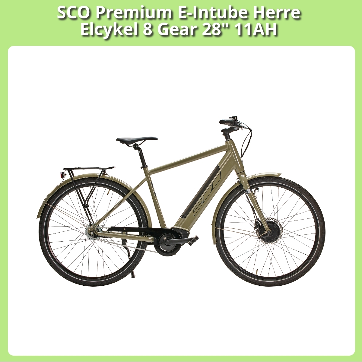 Anmeldelse af SCO Premium E-Intube Herre Elcykel 8 Gear 28
