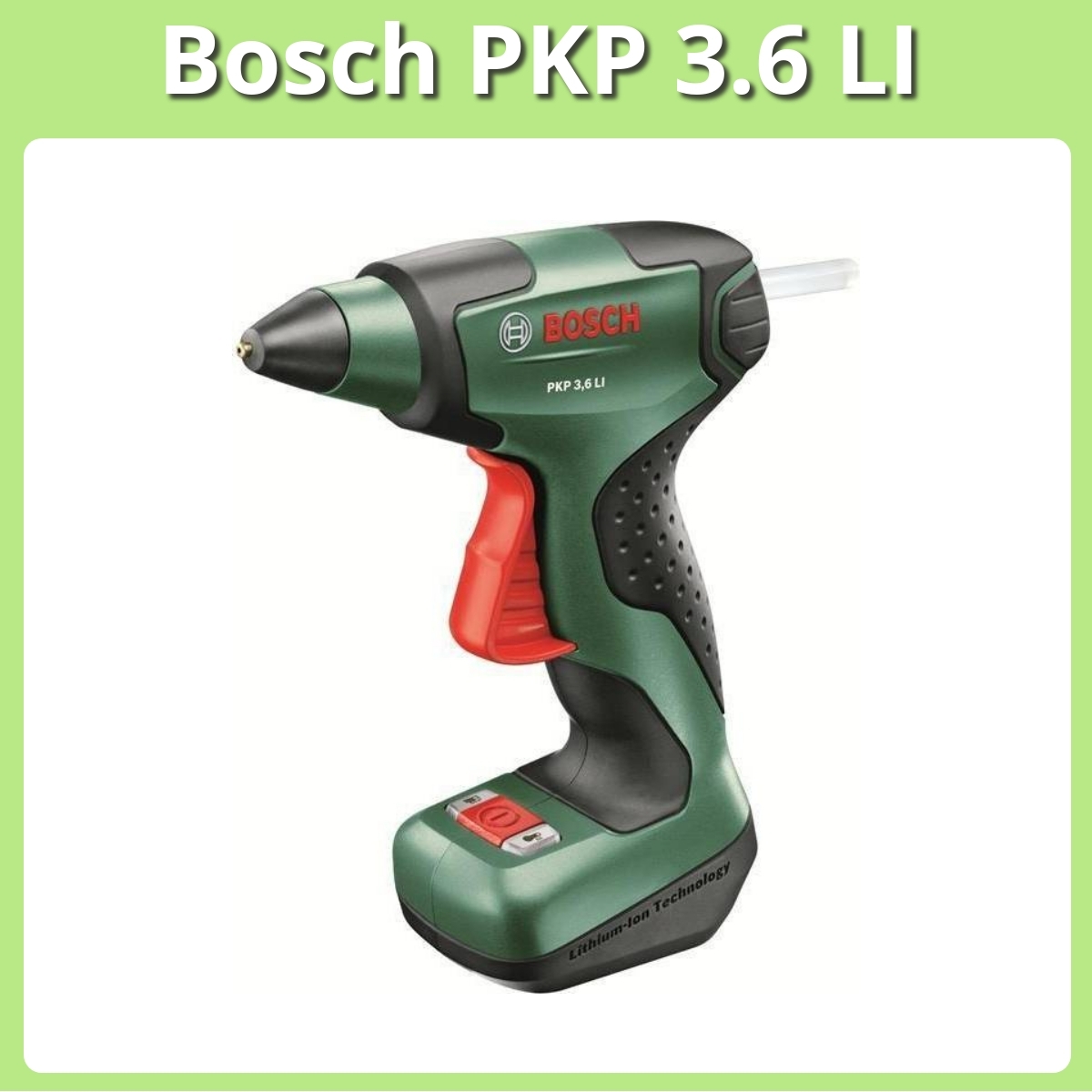 Anmeldelse af Bosch PKP 3.6 LI