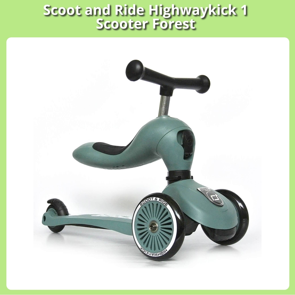 Anmeldelse af Scoot and Ride Highwaykick 1 Scooter Forest