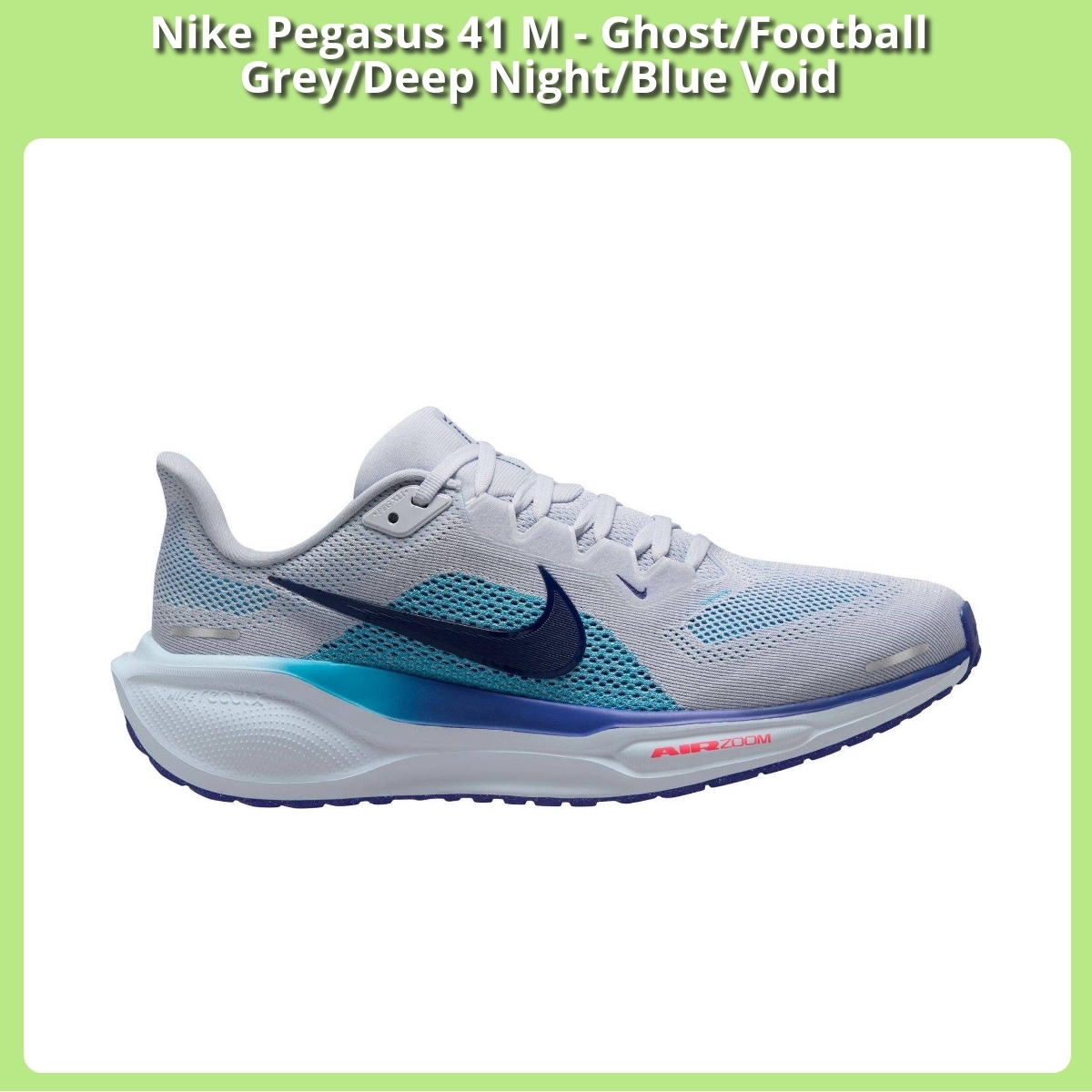 Anmeldelse af Nike Pegasus 41 M - Ghost/Football Grey/Deep Night/Blue Void