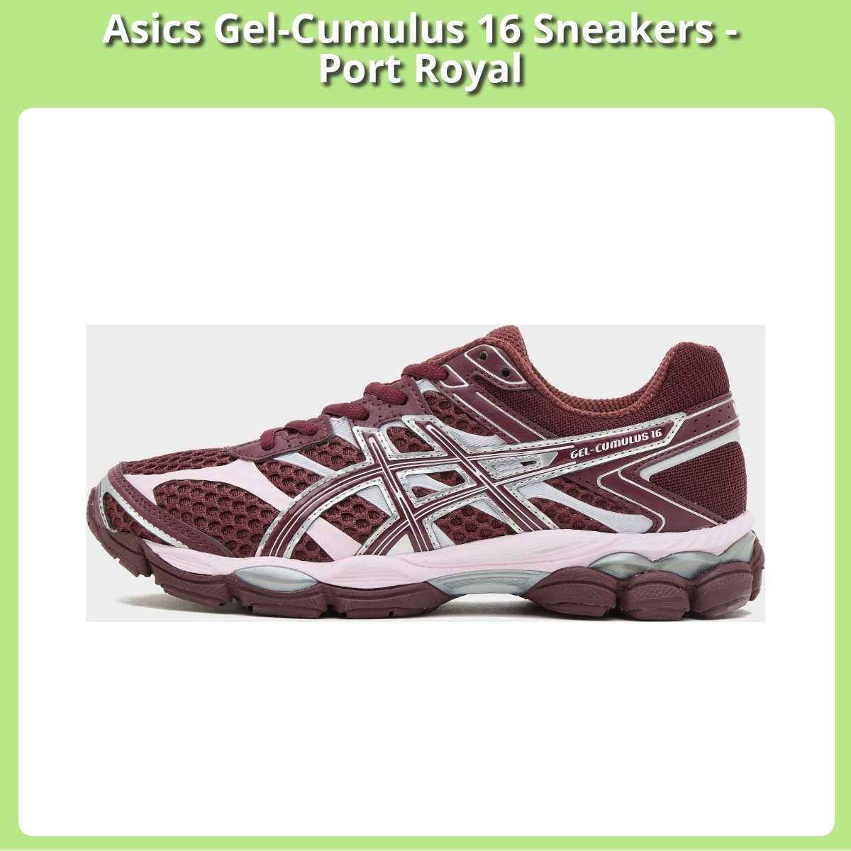 Anmeldelse af Asics Gel-Cumulus 16 Sneakers - Port Royal