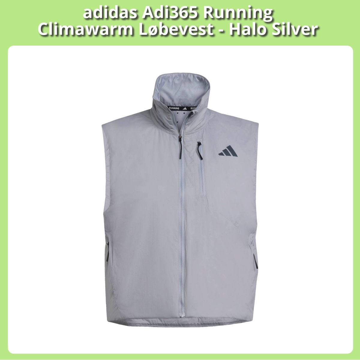 Anmeldelse af adidas Adi365 Running Climawarm Løbevest - Halo Silver