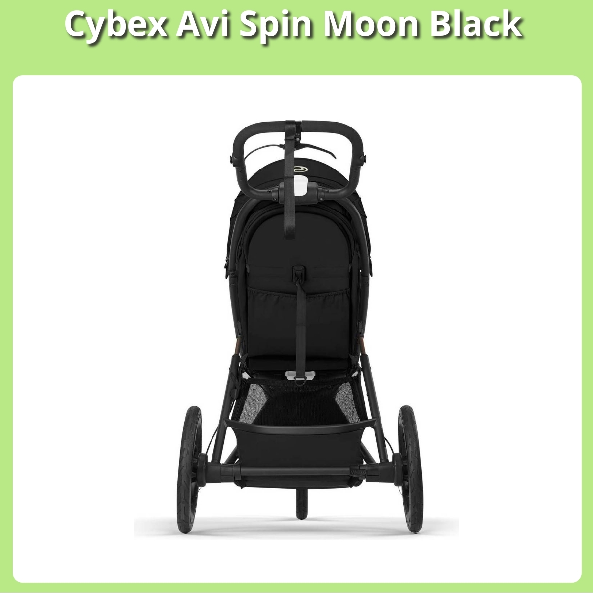 Anmeldelse af Cybex Avi Spin Moon Black