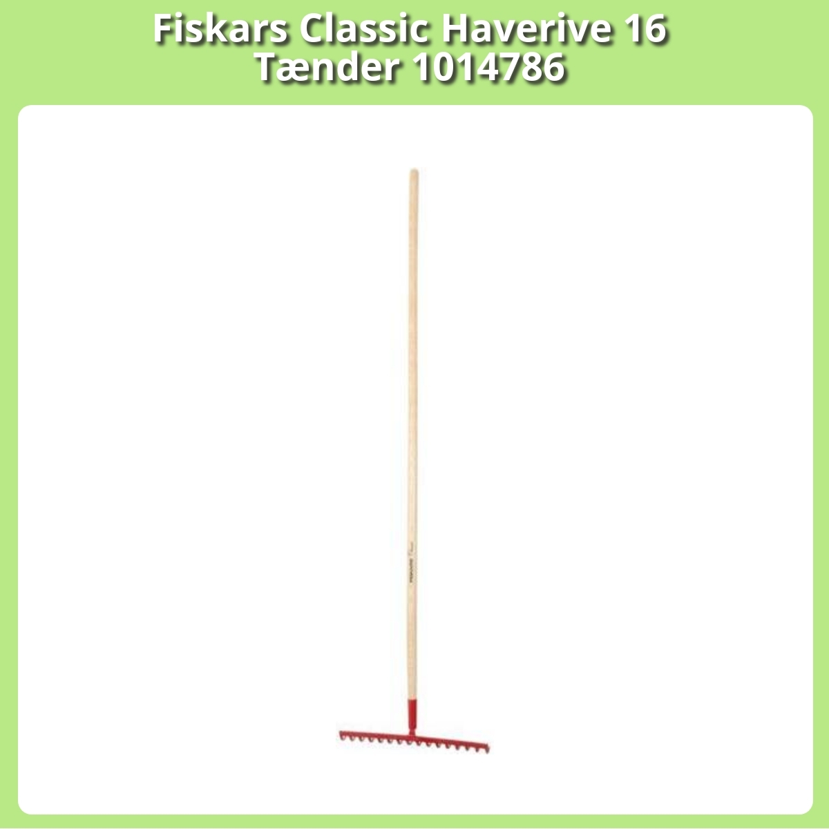 Anmeldelse af Fiskars Classic Haverive 16 Tænder 1014786