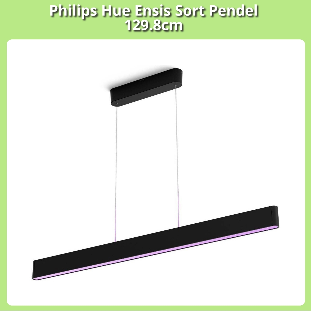 Anmeldelse af Philips Hue Ensis Sort Pendel 129.8cm