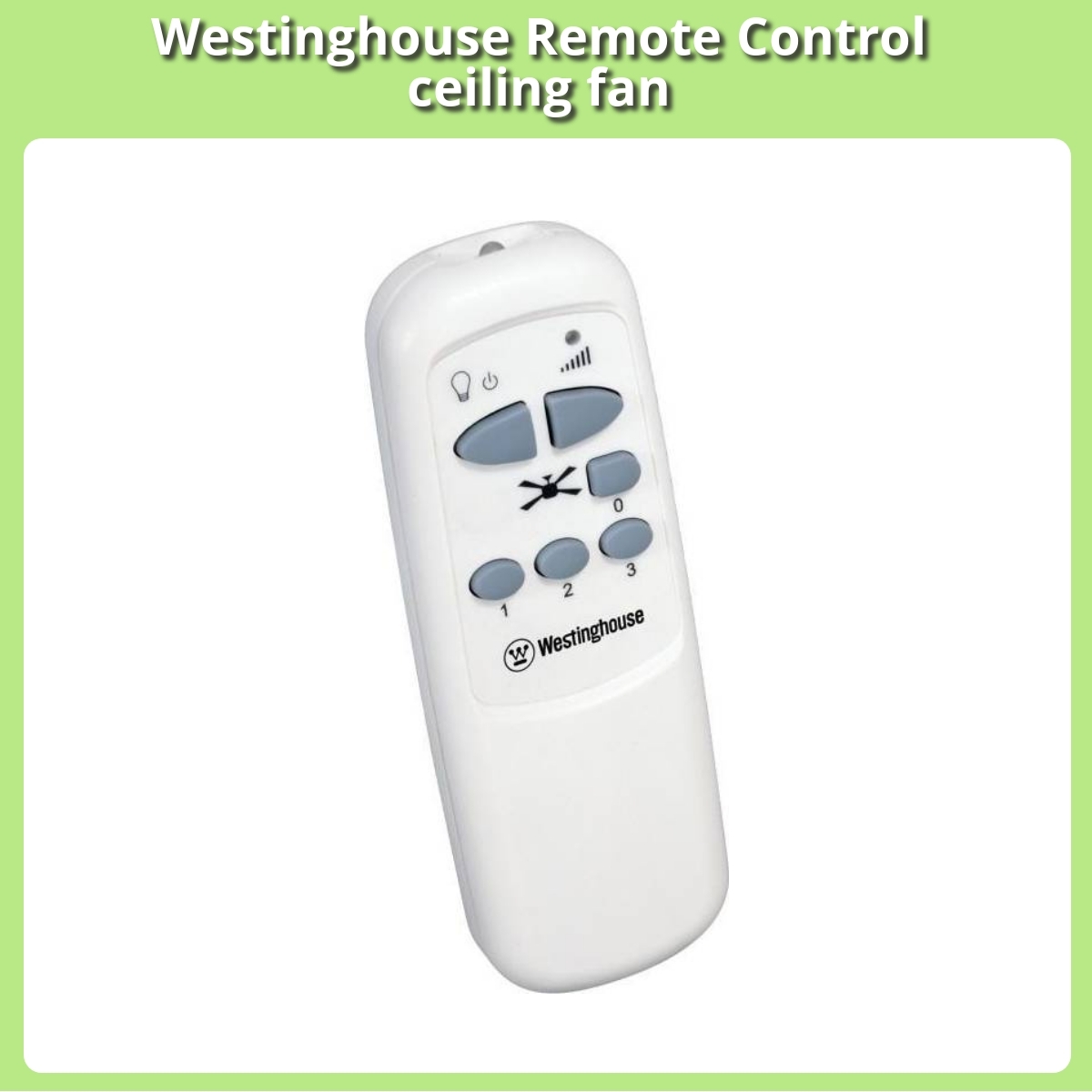 Anmeldelse af Westinghouse Remote Control ceiling fan