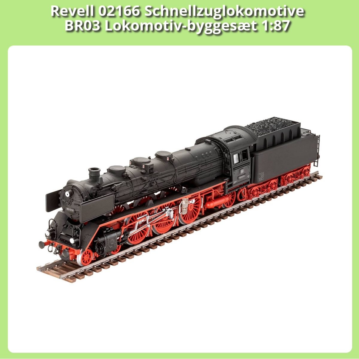Anmeldelse af Revell 02166 Schnellzuglokomotive BR03 Lokomotiv-byggesæt 1:87