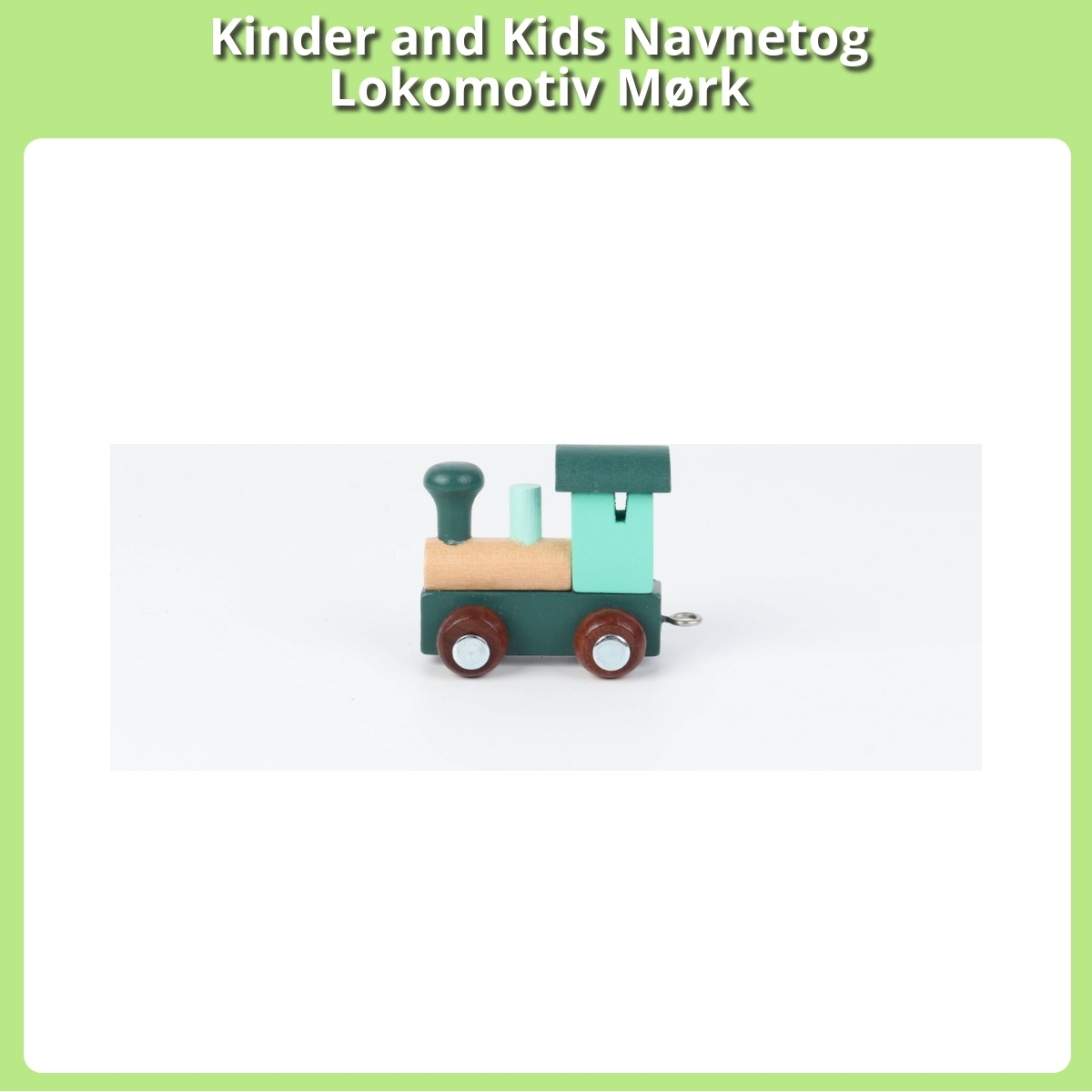 Anmeldelse af Kinder and Kids Navnetog Lokomotiv Mørk