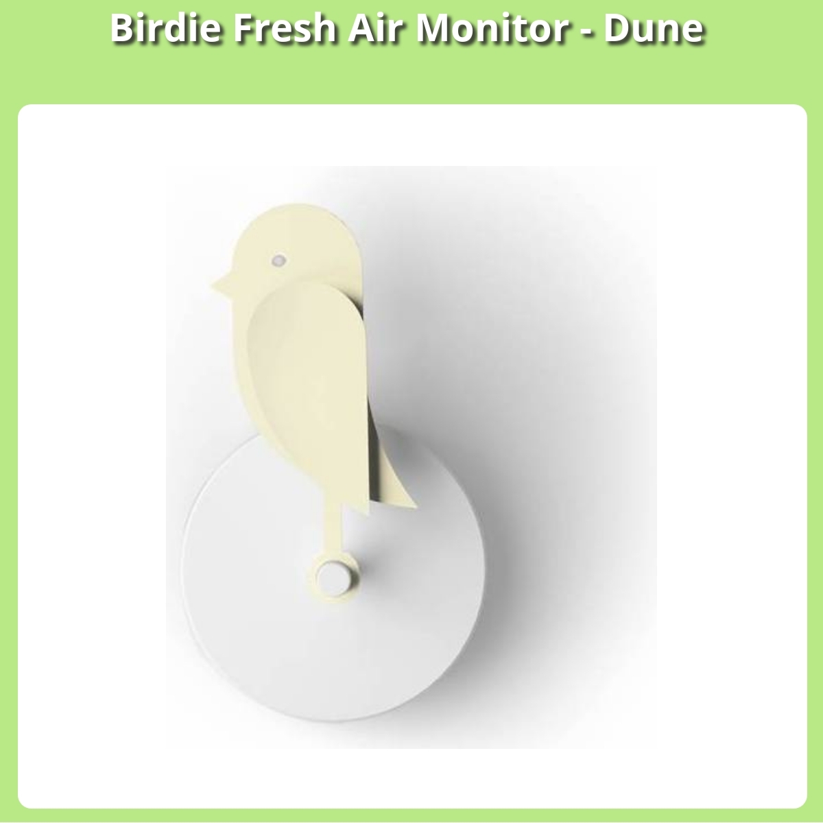 Anmeldelse af Birdie Fresh Air Monitor - Dune